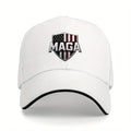 Breathable Sandwich Baseball Cap, Polyester Printed Lightweight Sports Cap, Adjustable Vent Design, Perfect Father's Day Independence Day Gift, Summer Quick Drying Sun Protection