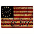 pc American Flag Metal Sign, We the People 1776 Vintage Style - Item#H-4