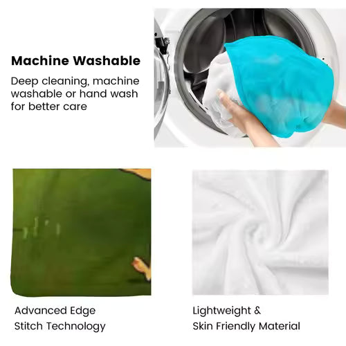 GOD GUNS AND TRUMP Flag Blanket - Patriotic Eagle Design with Crossed Rifles - Item#H-2