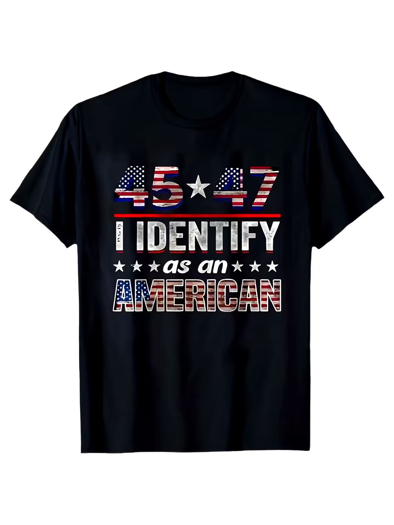 I Identify As An American Funny Patriotic T-Shirt - Item#T-3