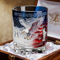 250th Anniversary American Independence Whiskey Glass - Suitable for Whiskey & Bourbon - Item#H-7